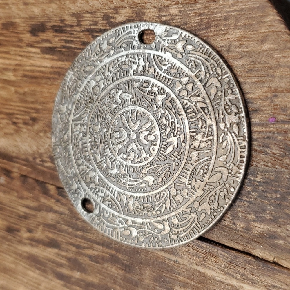 Ottoman‎ empire ancient heirloom sterling amulet pendant